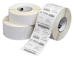 ETICHETTE 50X25 POLIPR.4000D TERM.DIR.IN ROTOLO DA 340ETICHETTE CAD. CONFEZIONE MINIMA DA 20 ROTOLI (PREZZO UNITARIO)