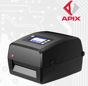 STAMPANTE APIX 301 DESKTOP 4" TT 203 DPI - SCHERMO LCD TOUCH - USB