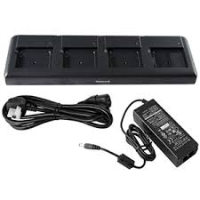 HONEYWELL EDA50/EDA 70 QUAD BATTERY CHARGER - POWER CORD INCLUDED