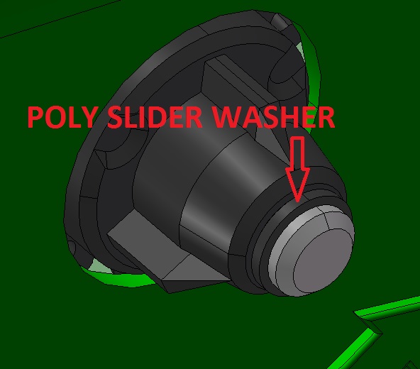 Poly Slider Washer CL-S700