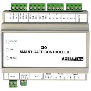 XIO SMART GATE CONTROLLER COMPLETA DI SCATOLA PER INSTALLAZIONE SU BARRA DIN