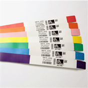 BRACCIALETTI WRISTBAND FOR HC100 PRINTERS ADUL SIZE 25*279mm Bands per Cartridges: 200pz. Cartridges per box: 6