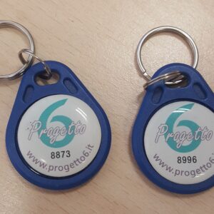 PORTACHIAVI TAG RFID BLU 13.56 Mifare 1k originale NXP