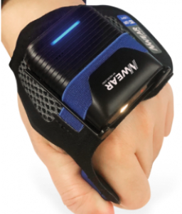 WD2 Hand mounted BT 5.0 with Standard Range 2D scanner. Laser Cross aiming